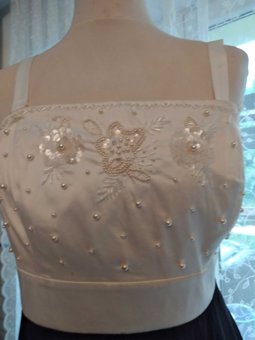 Markowa piękna sukienka balowa "Changes By Together" Roz M/L