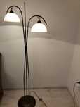 Lampa stojąca , dodatkowo jeden klosz w zapasie ,