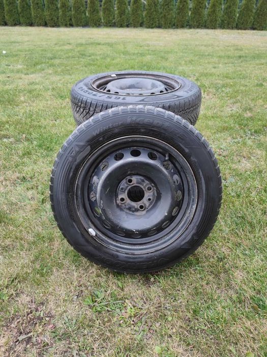 Zimowe koła R14 – 2x175/65 i 2x165/70, (felgi stalowe)
