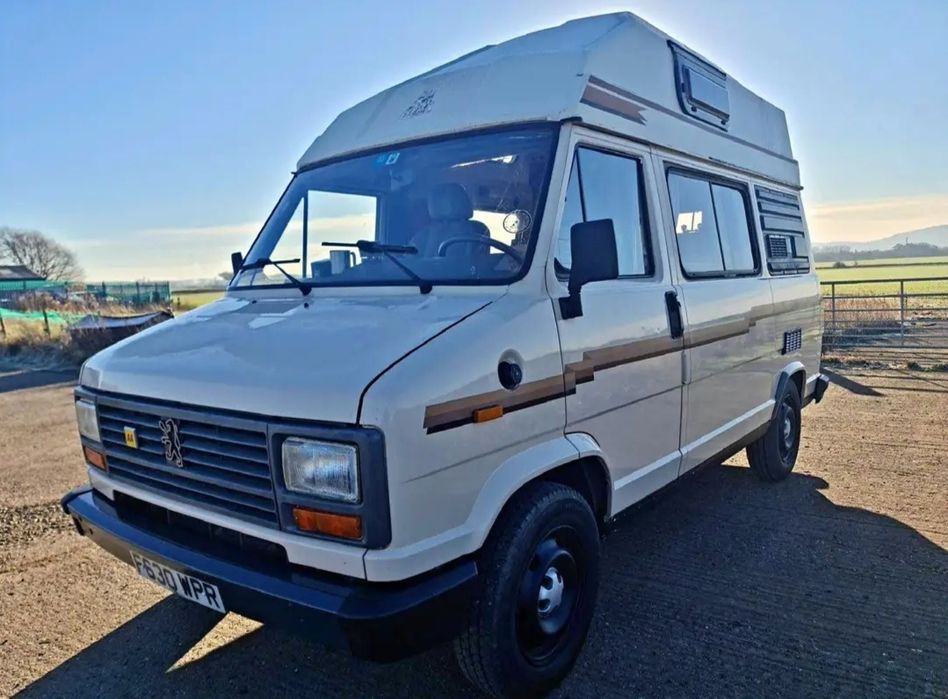 Zamiana  Kamper Peugeot J5 2.5 turbo diesel 90rok