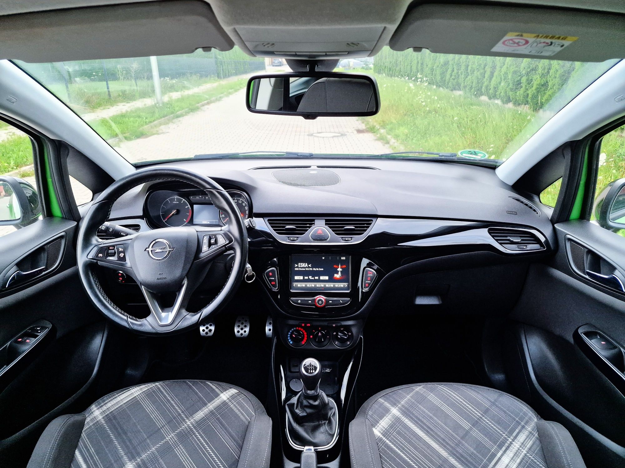 Opel Corsa E 1.4 100KM OPC LiNE, Klima, Bluetooth, Nowe Turbo i Opony!