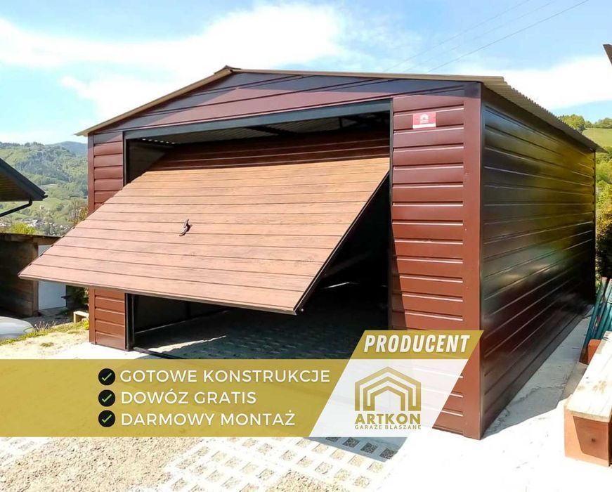 Garaż blaszany | Garaz blaszany | Blaszak | Garaże blaszane Na wymiar
