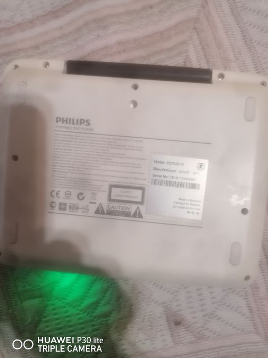 DVD portátil com carregador