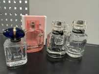 Puste flakony po perfumach Givenchy, Giorgio Armani, Lacoste, guess