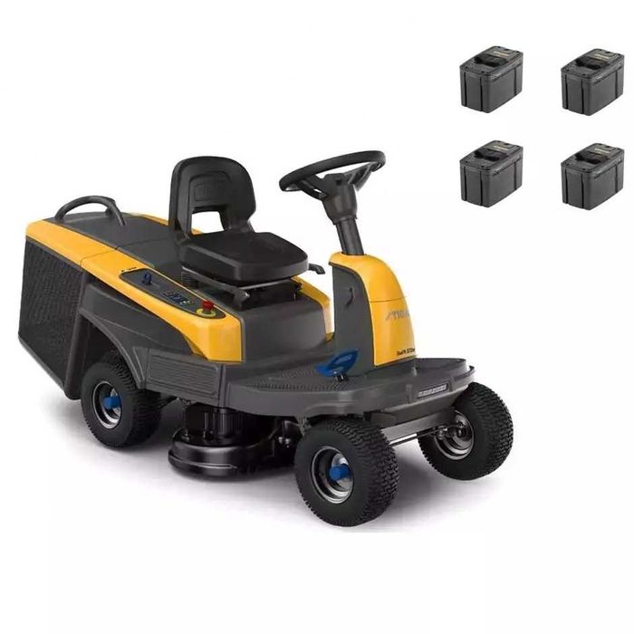 Traktor akumulatorowy Stiga Swift 372e 2x7,5 Ah + 2x5 Ah