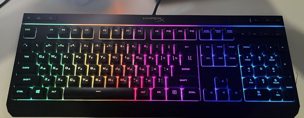 Клавіатура дротова HyperX Alloy Core RGB