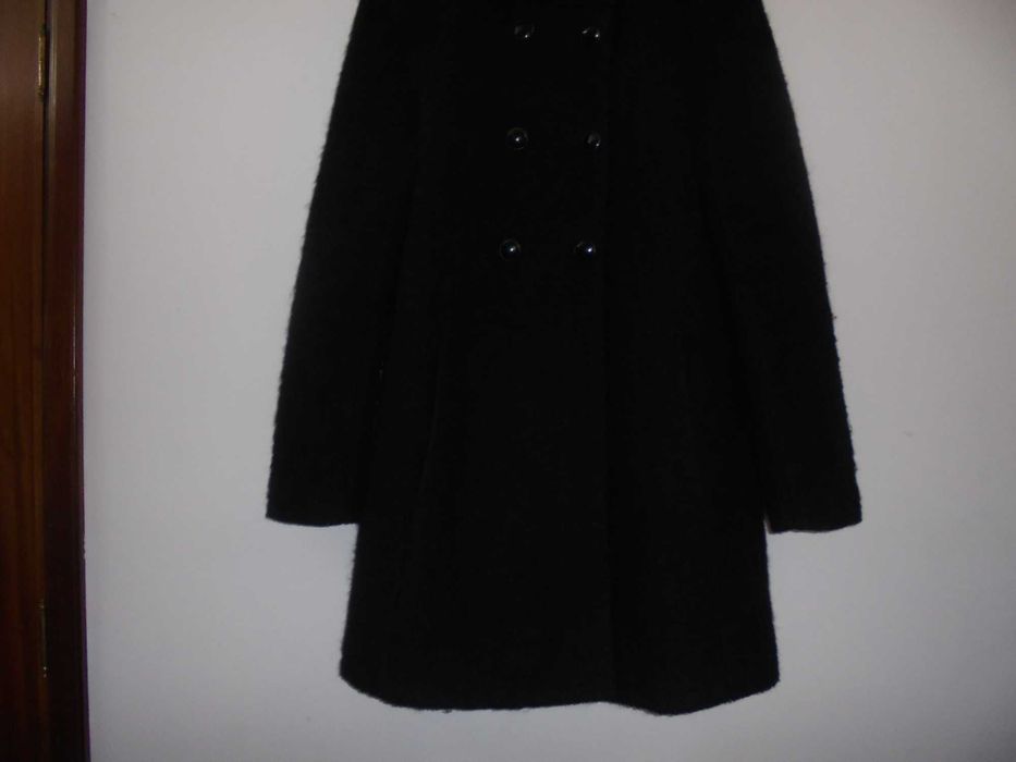 casaco de senhora cor preto