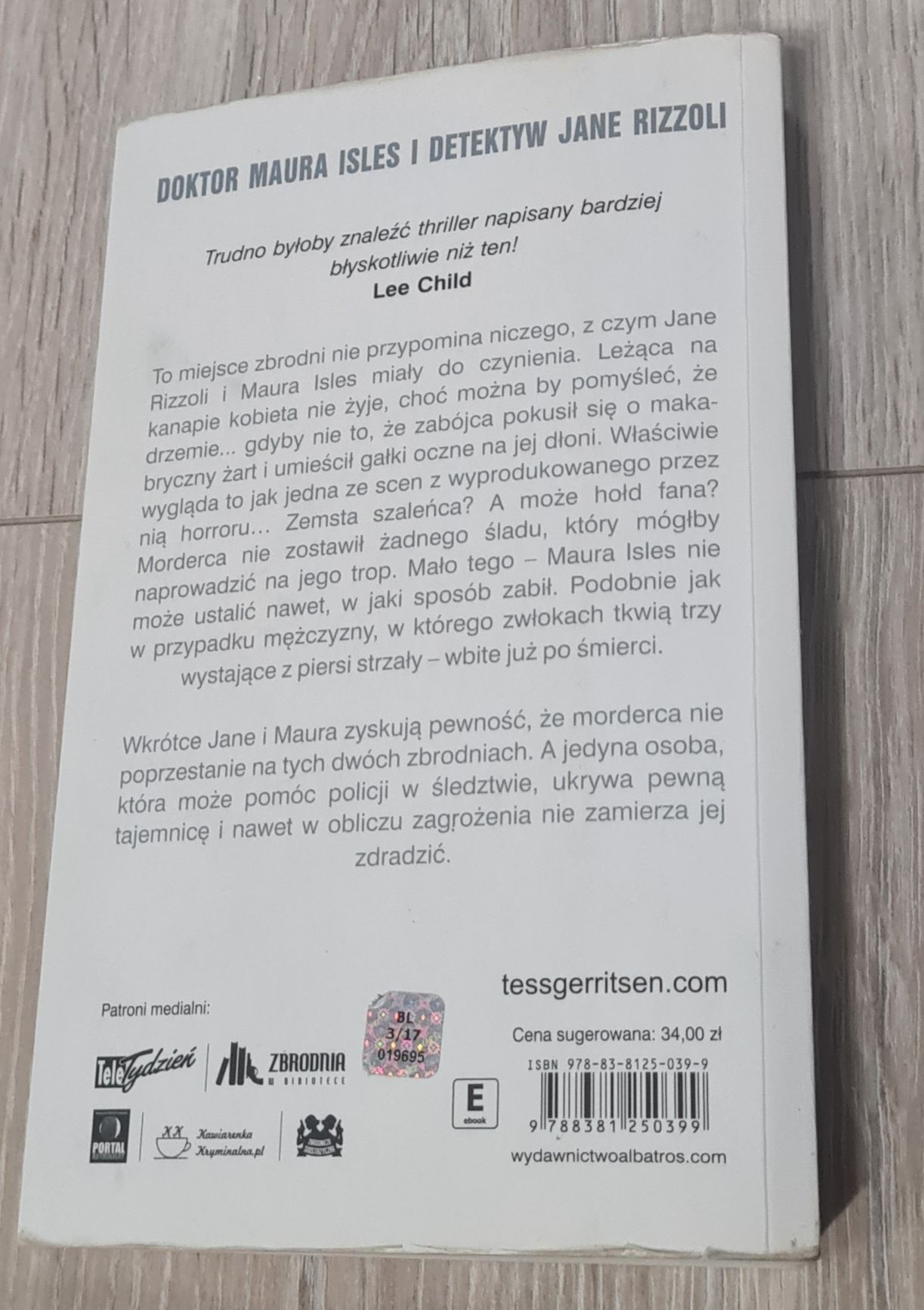 Tess Gerritsen Sekret, którego nie zdradzę