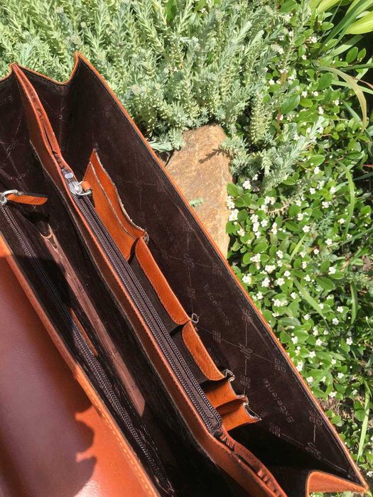 шкіряний портфель excelente  оригінальний