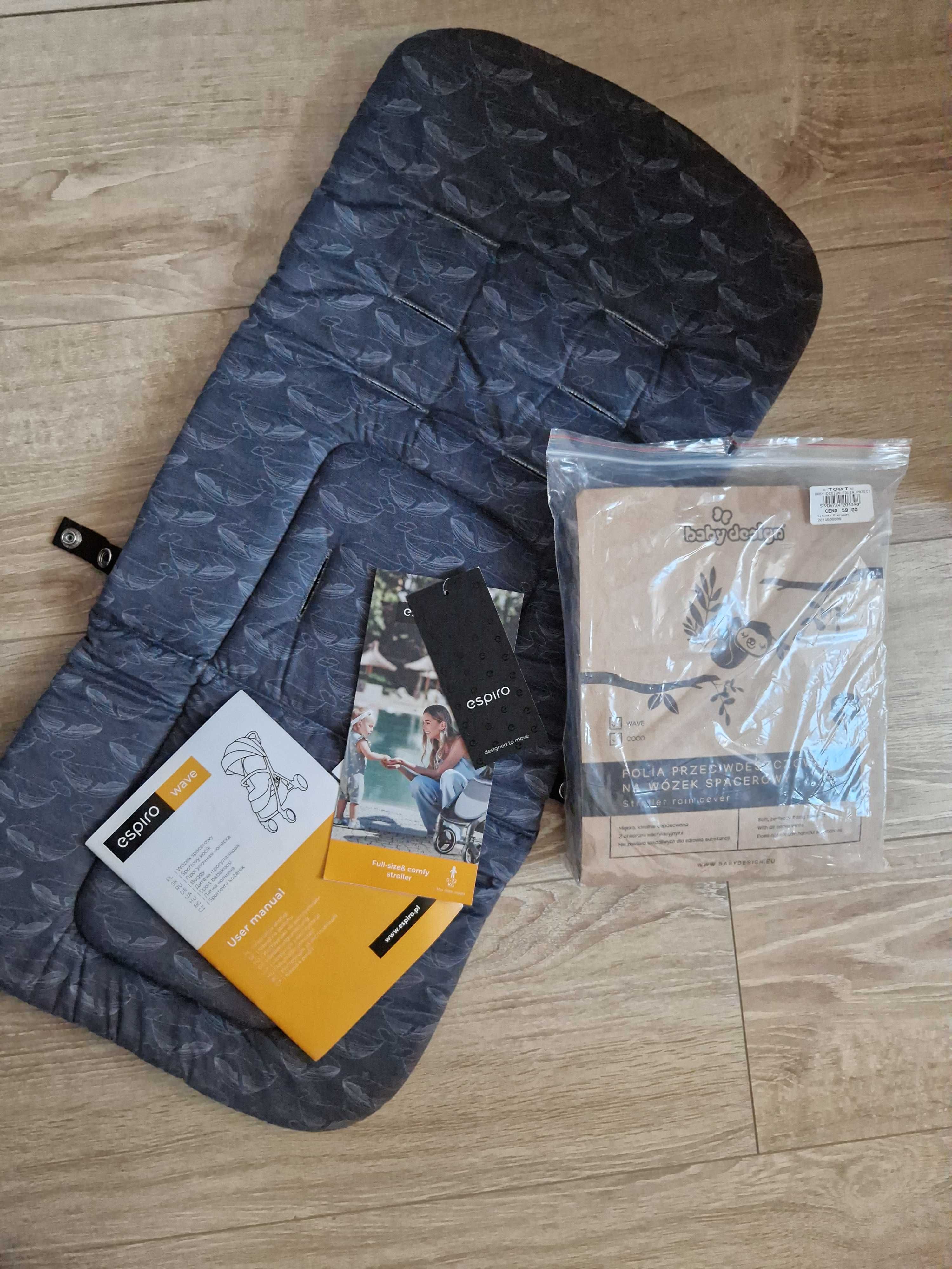 Wózek spacerowy spacerówka Espiro Wave 0-22kg