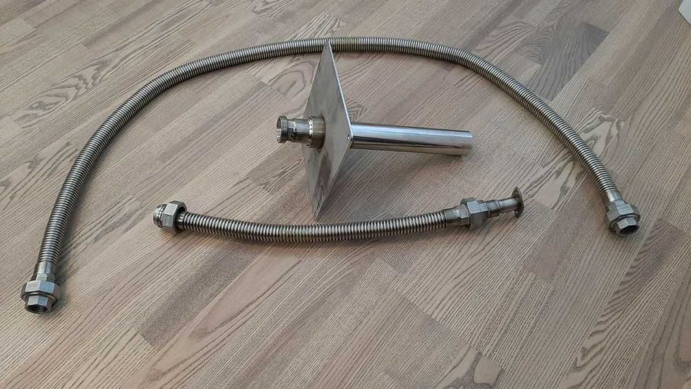 Шланг гофра для выхлопных газов генераторов,авто,рукав глушитель труба