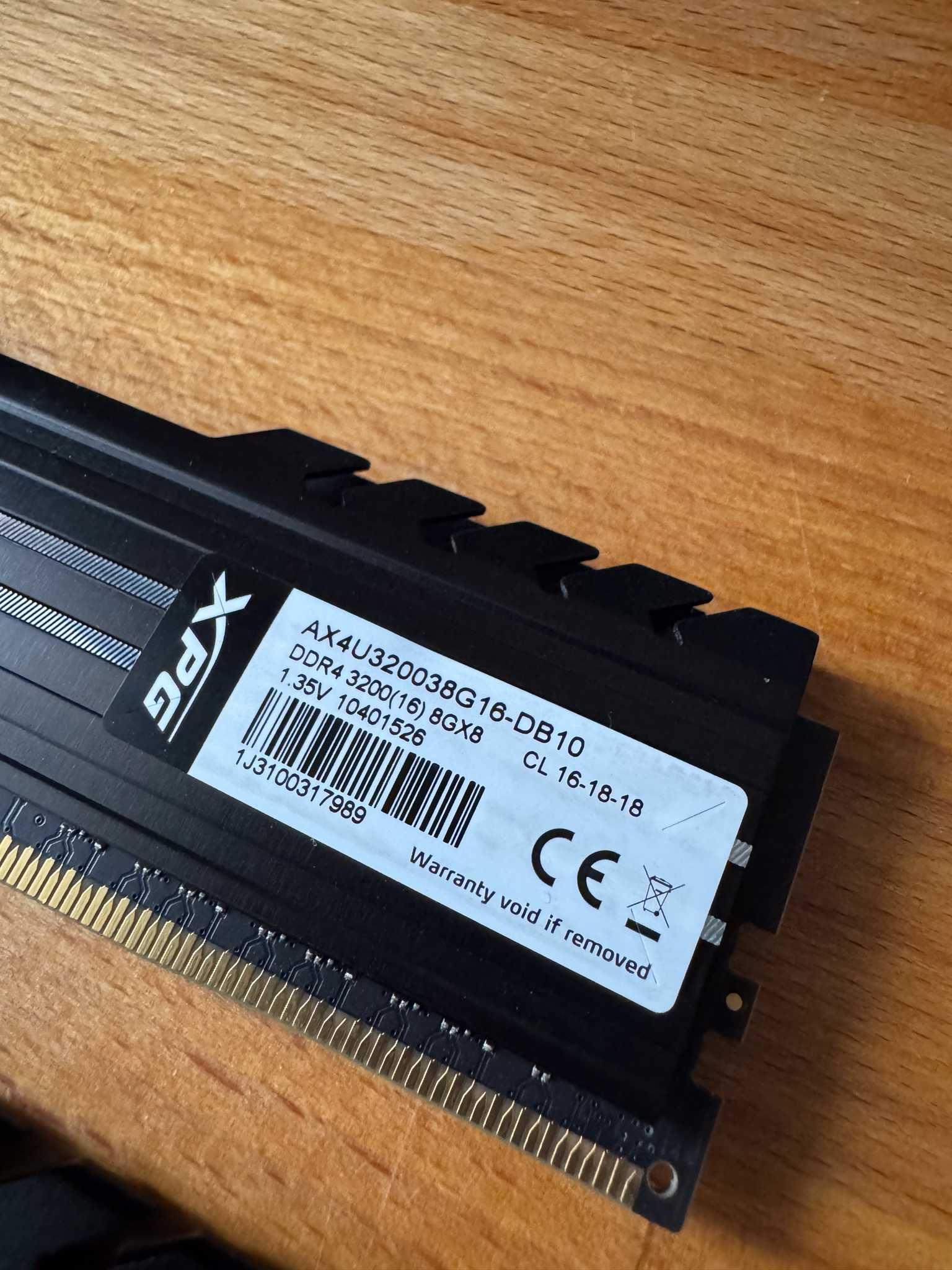 ADATA DDR4 16GB (2x8GB) 3200MHz CL16 XPG Gammix D10