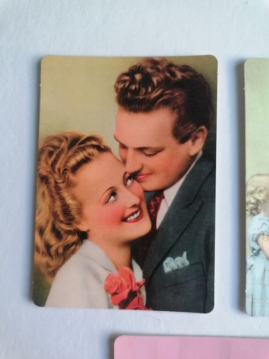 Colecção de 12 calendários com imagens de postais antigos