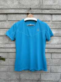 Niebieska, sportowa koszulka do ćwiczeń Salomon ActiLite, rozmiar M