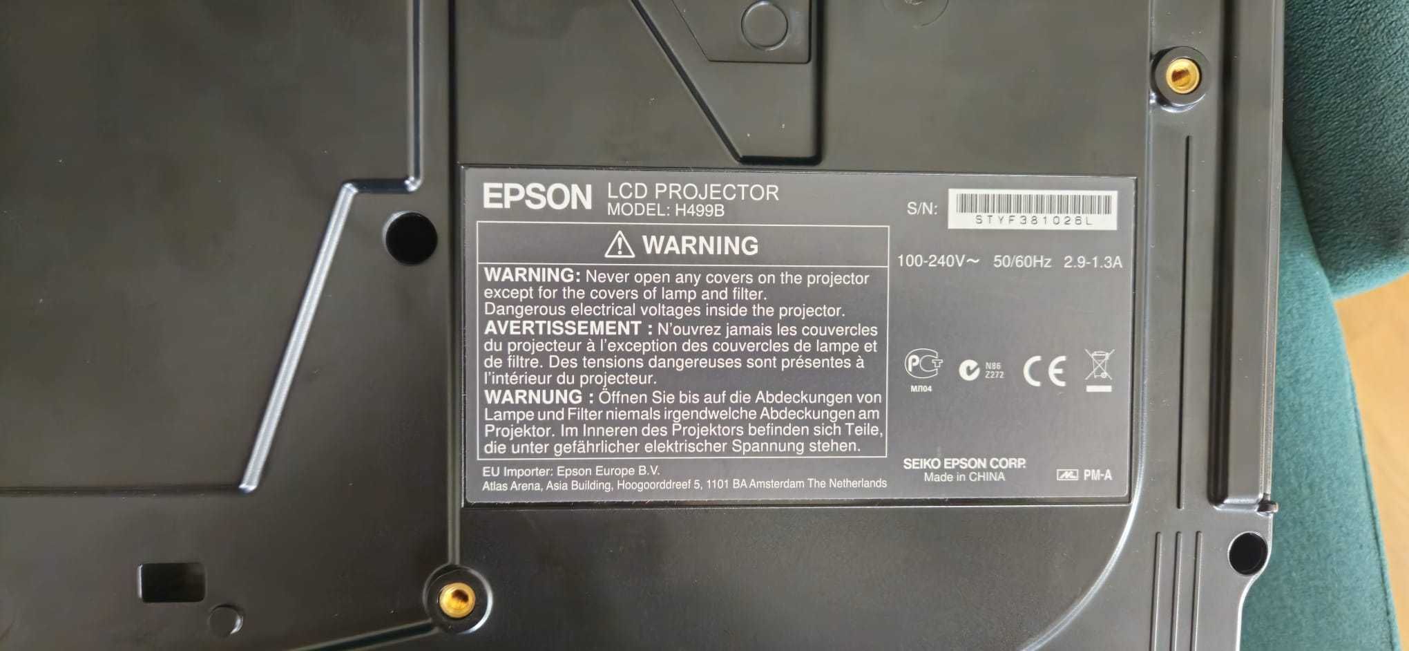 Sprzedam Projektor EPSON h499b