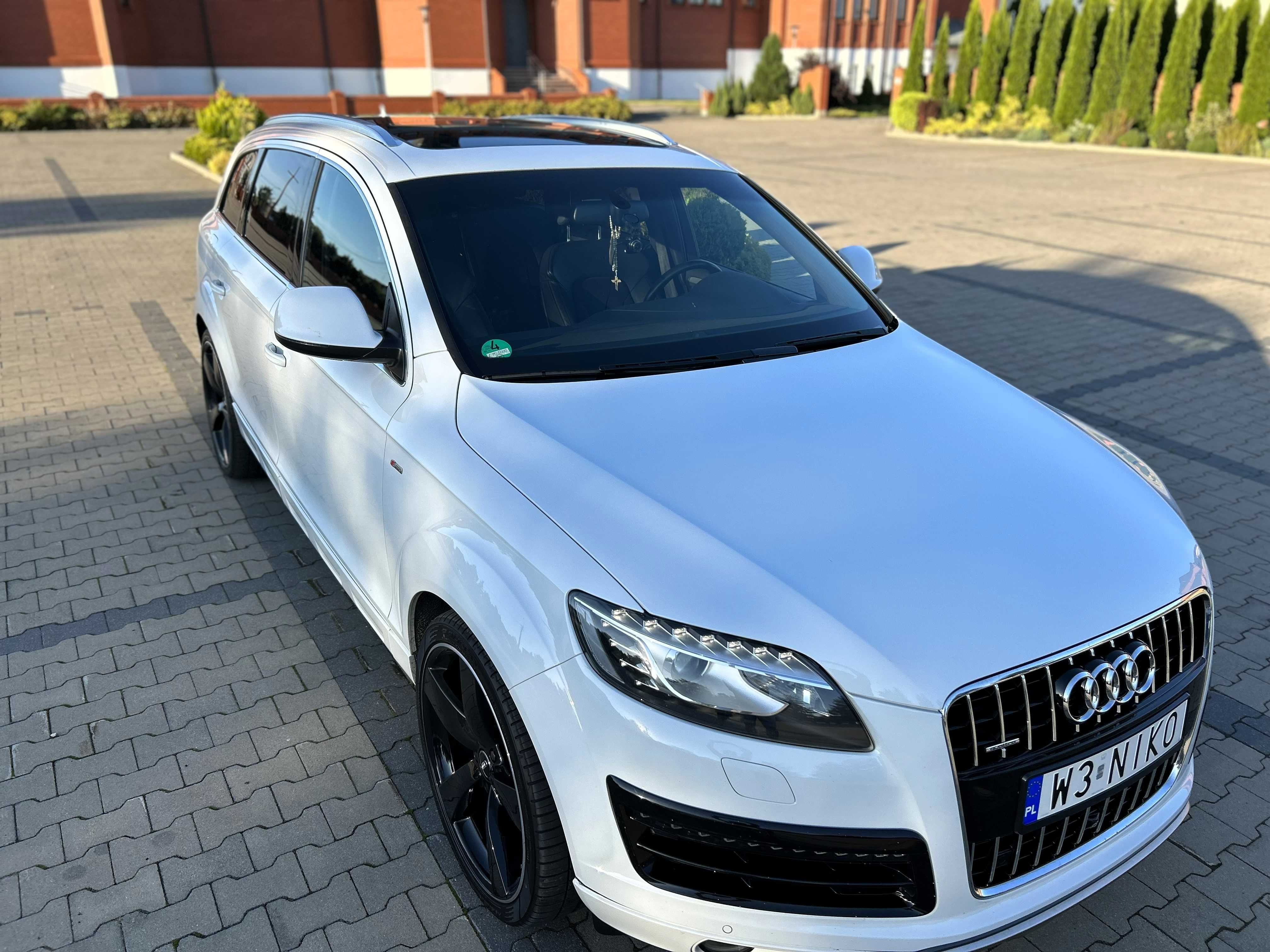 Auto Samochód Do Ślubu Na Wesele - SUV Audi Q7 Białe