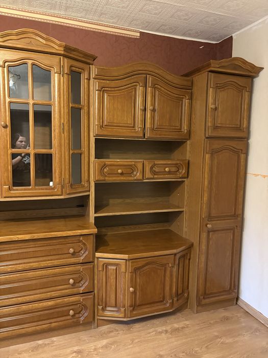 Sprzedam meble dębowe meblościanka dębowa 4m