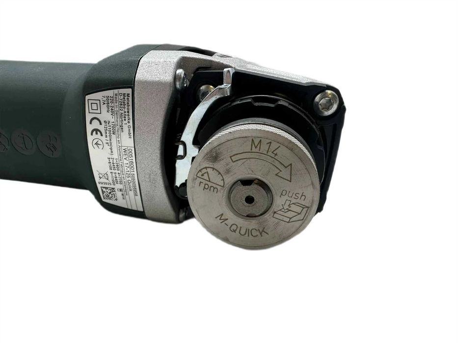 Szlifierka kątowa metabo wex 17-125 QUICK 1700 W