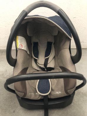 Carro bebé e Ovo c/Base Isofix e capas de chuva -bebeconfort