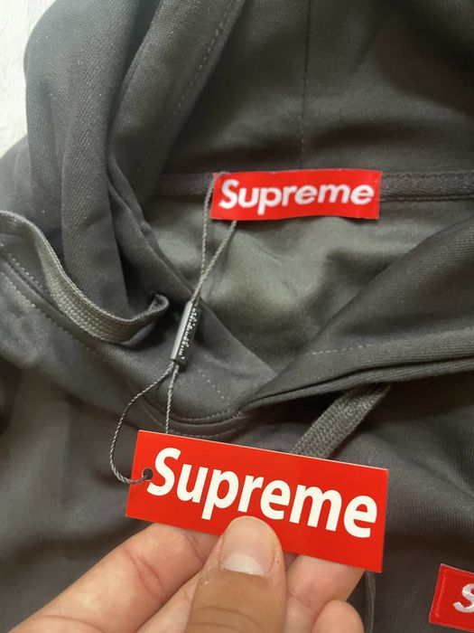 Кофта Supreme Big logo| Худі супрім чорна