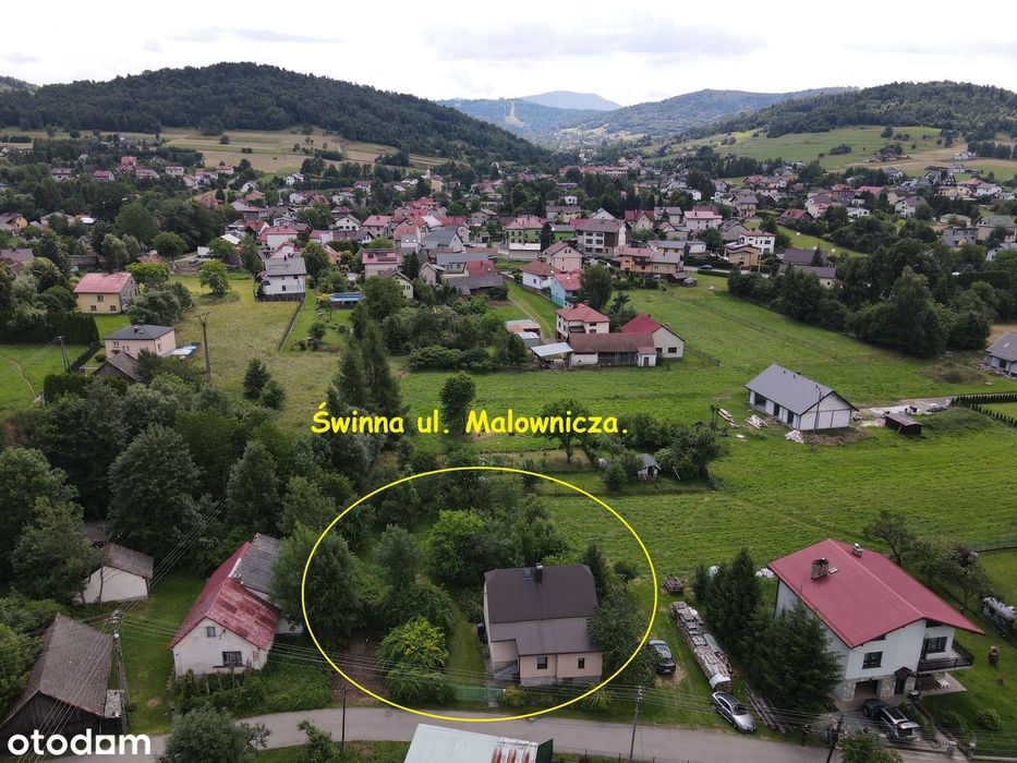 Dom na sprzedaż o powierzchni całkowitej 120 mkw Świnna ul.Malownicza.