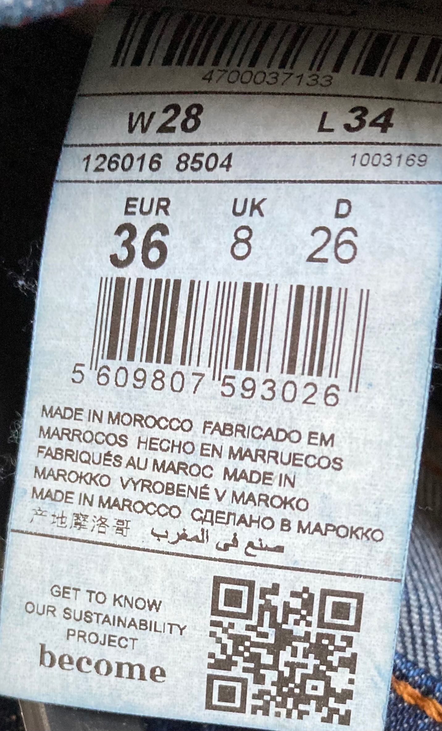 Calças da Salsa (tamanho 36)- novas