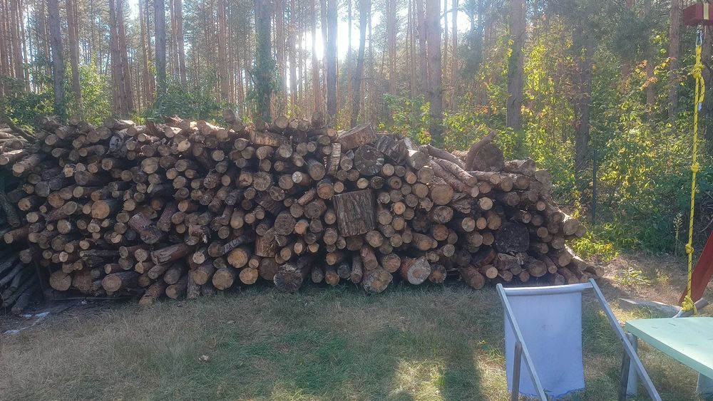Drewno opałowe dąb, brzoza, sosna