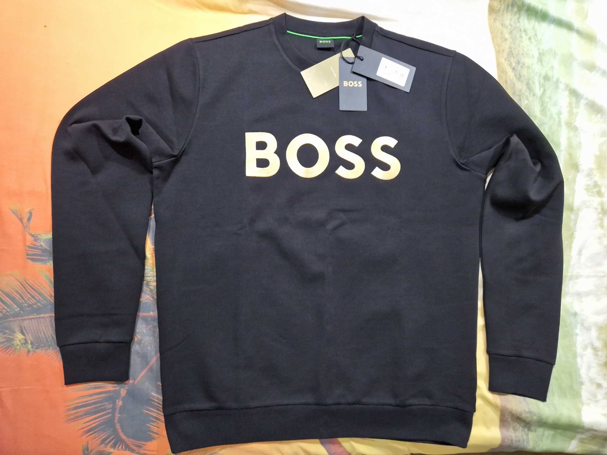 BOSS SALBO Bluza Męska L Oryginalna