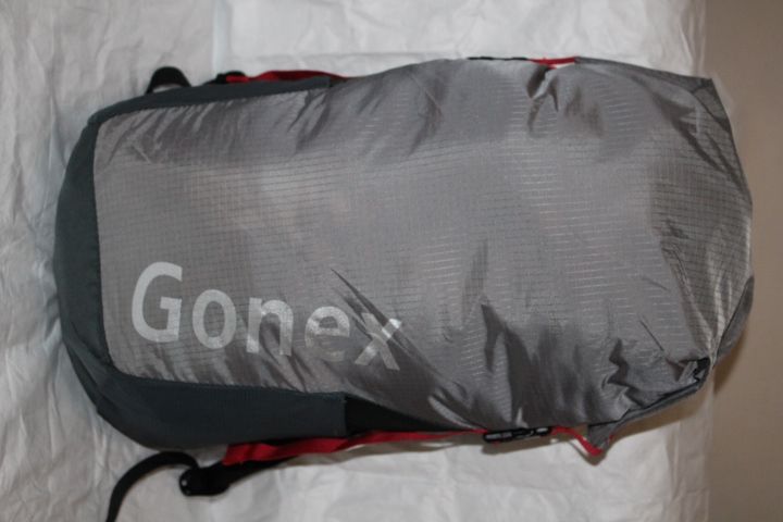 Легкий туристический рюкзак складной Gonex 35L для трекинга гермомешок