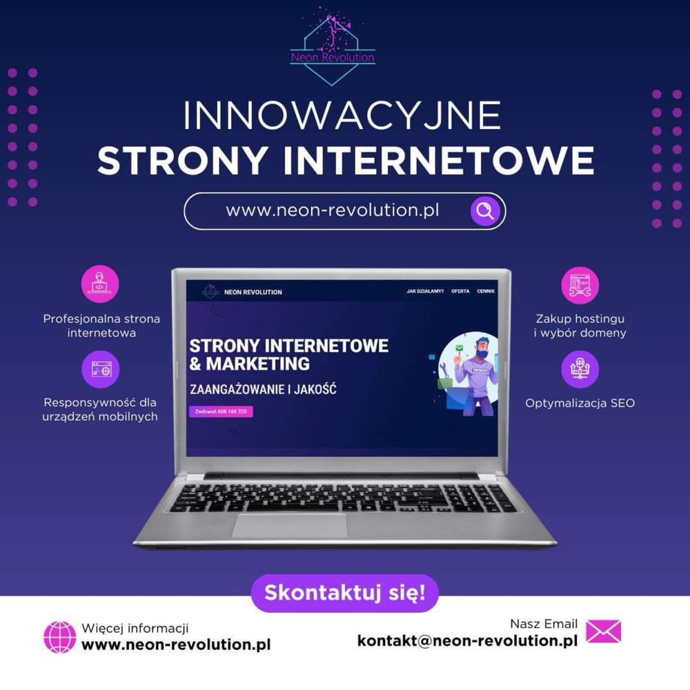 Tworzenie stron internetowych | 700 zł