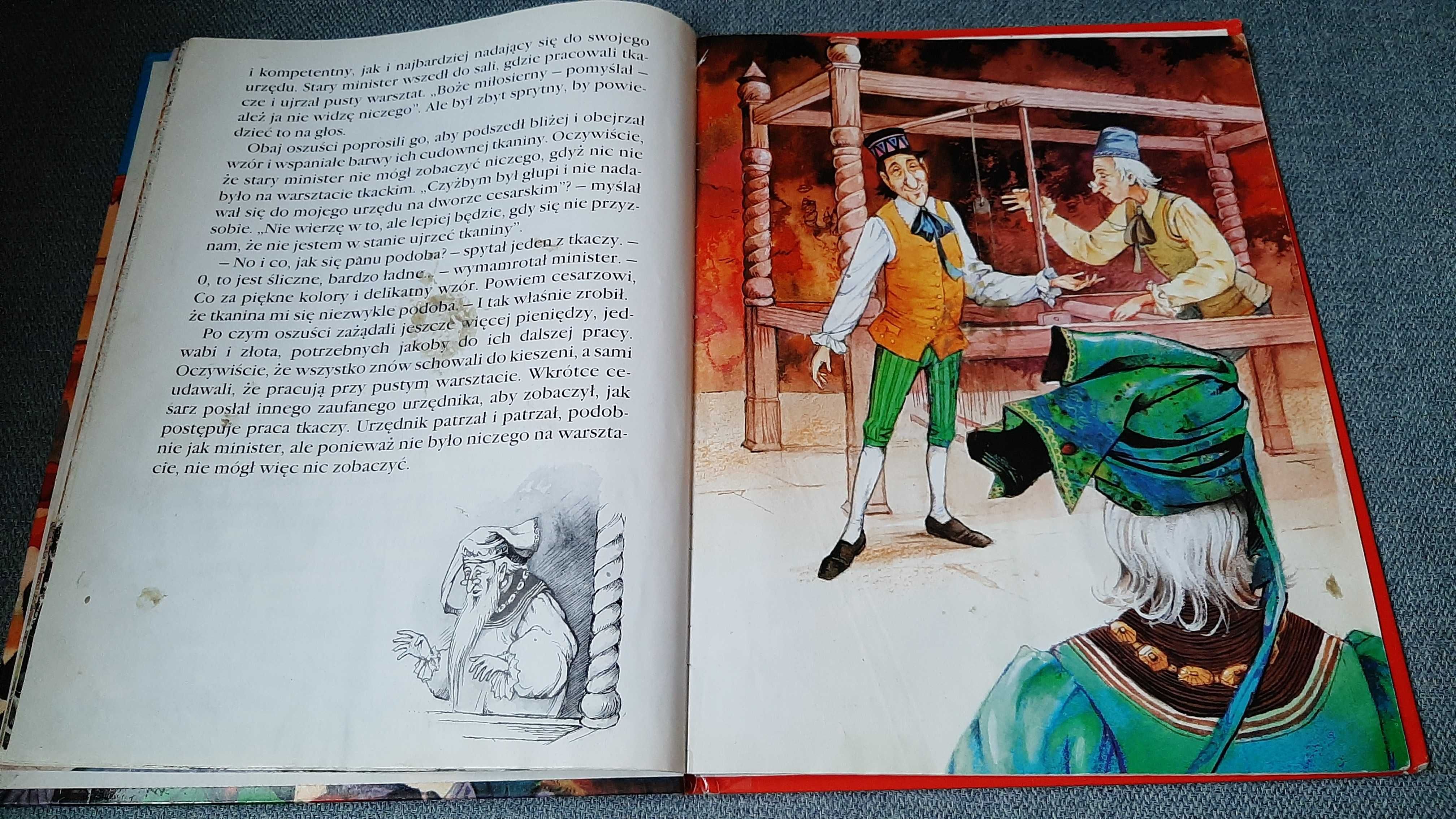 Ilustracje John Patience Kopciuszek Nowe szaty cesarza Historia absolu