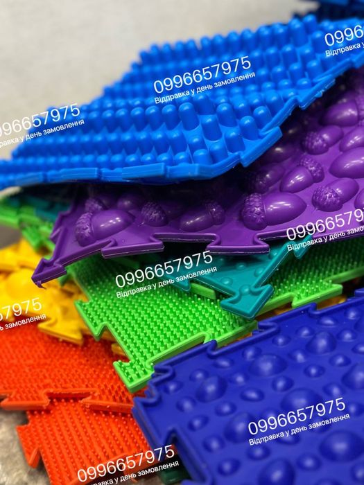 Ортопедичний килимок / ортопазл / набір ортопедичних пазлів / новий