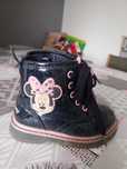 Buty Kozaki Botki Trzewiki CCC Myszka Minnie błyszczące r. 24