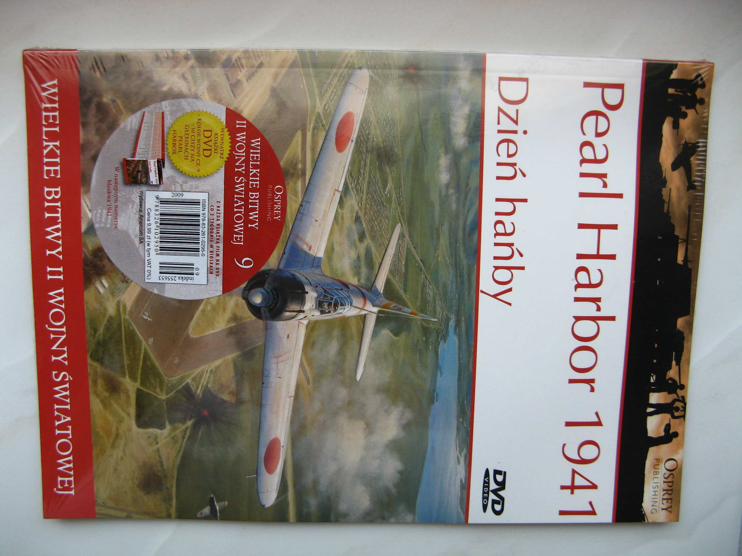 Osprey: Pearl Harbor 1941. Dzień hańby, książka + DVD/Nowe!