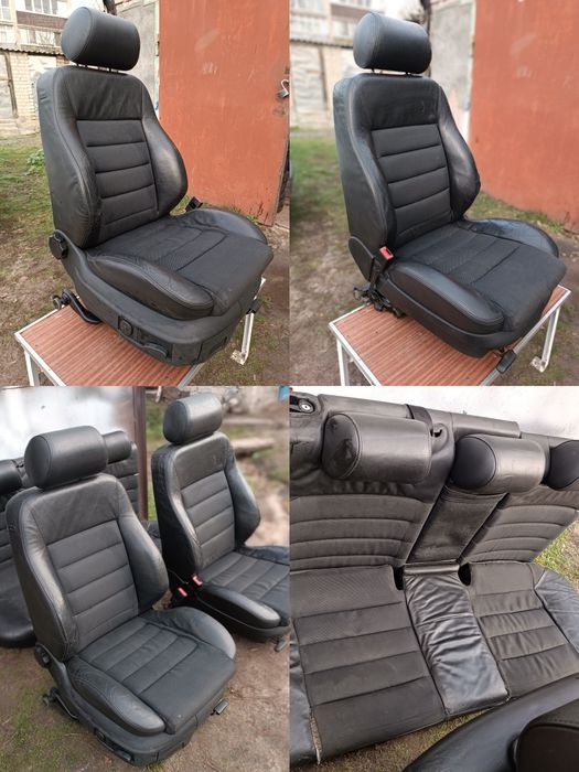 Салон шкіра сидіння карти Audi A6 C5 рест седан