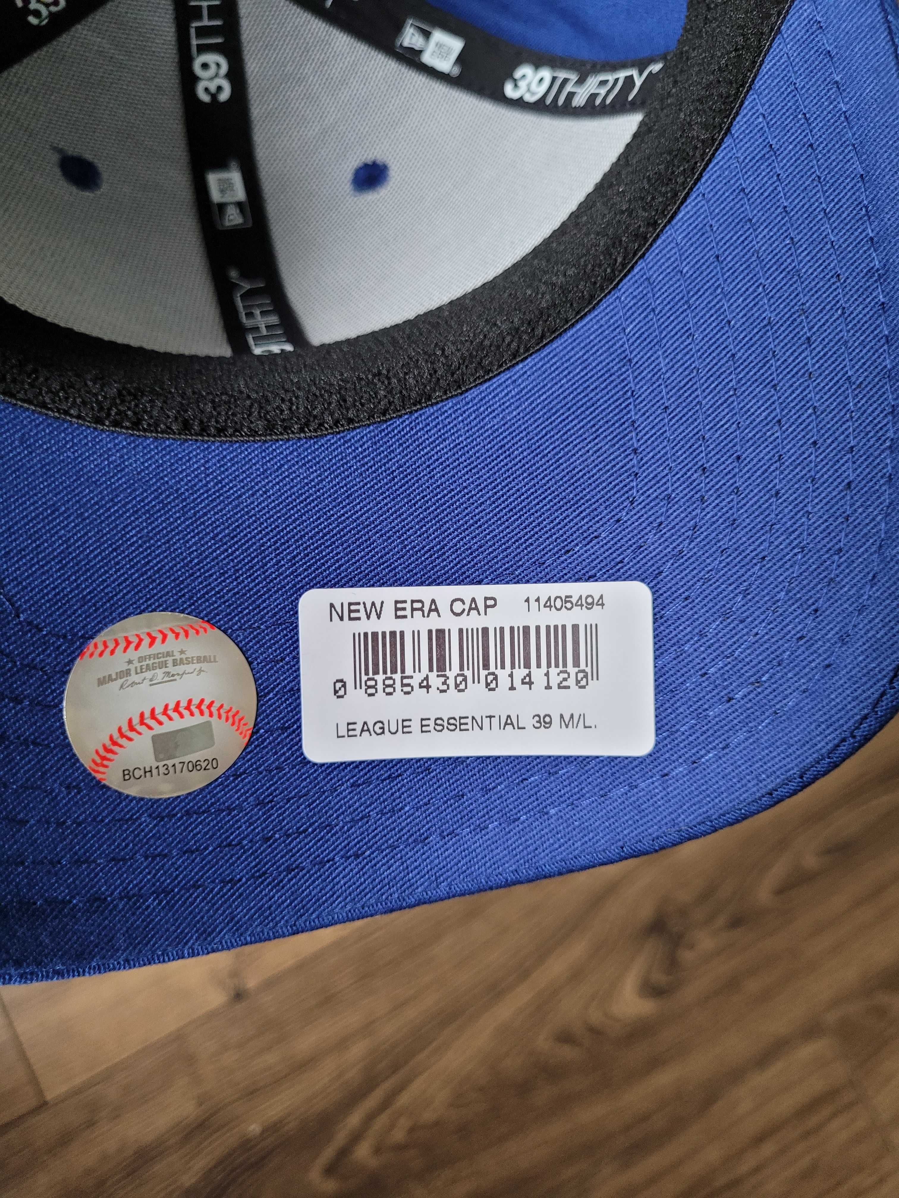 czapka z daszkiem New Era 39thirty LA Dodgers M/L MLB niebieska NOWA