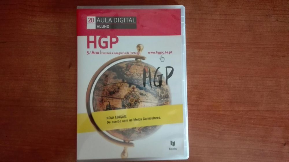 Dvd Aula digital HGP 5Ano 2015/2016