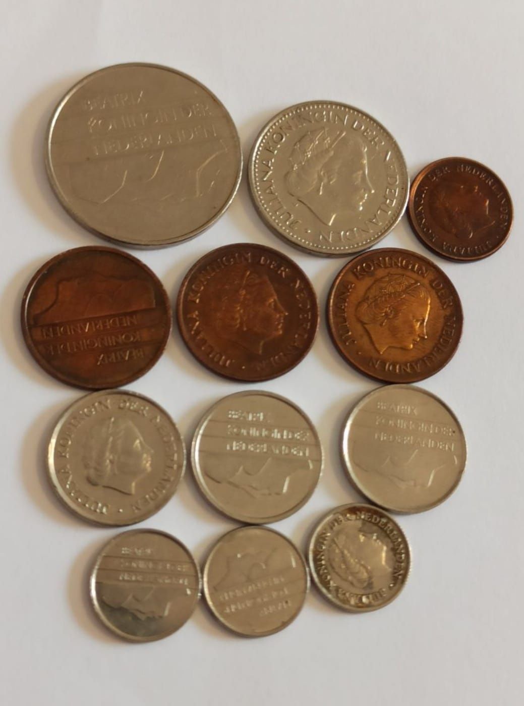 Zestaw monet Belgia Austria Holandia