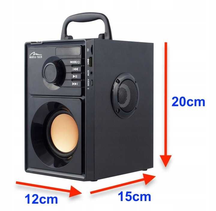NOWY Głośnik Bluetooth stereo Media-Tech MT3145 15W MP3