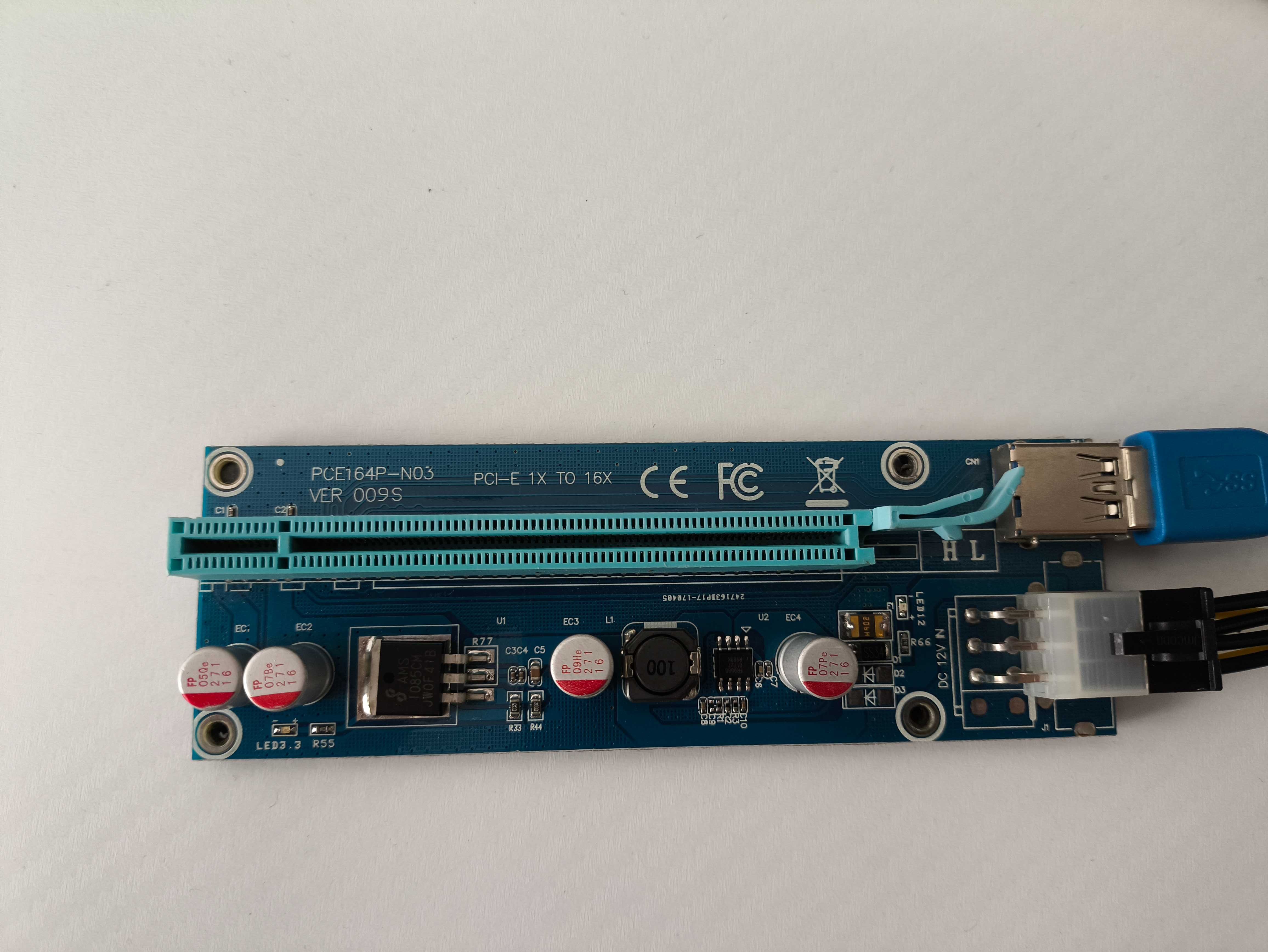 Riser 007S Red, 006C Blue, 009S Blue | kabel USB 3.0
