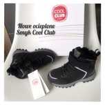 Nowe Smyk Buty 26 zimowe buty ocieplone Cool club czarne botki 17 cm
