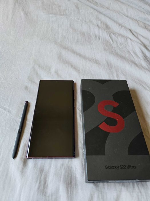 Smartphone Samsung S22 Ultra 512Gb desbloqueado garantia agosto 2025