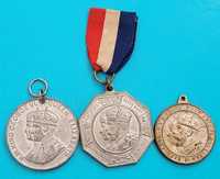 Trzy stare brytyjskie medale. (342A)