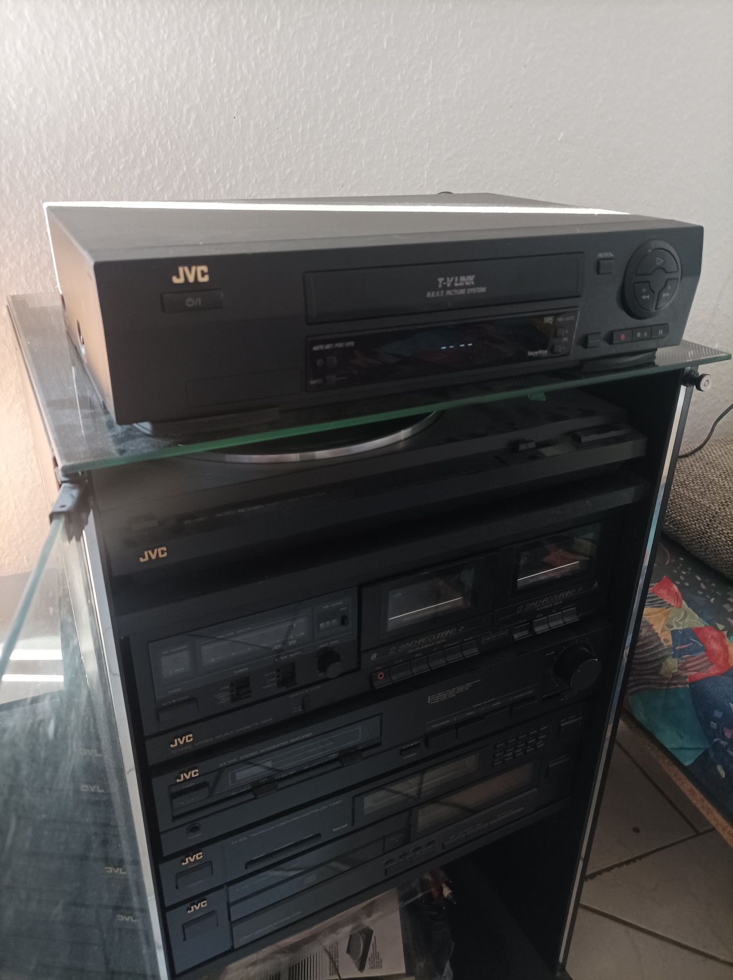 Zestaw JVC plus orginalna szafka