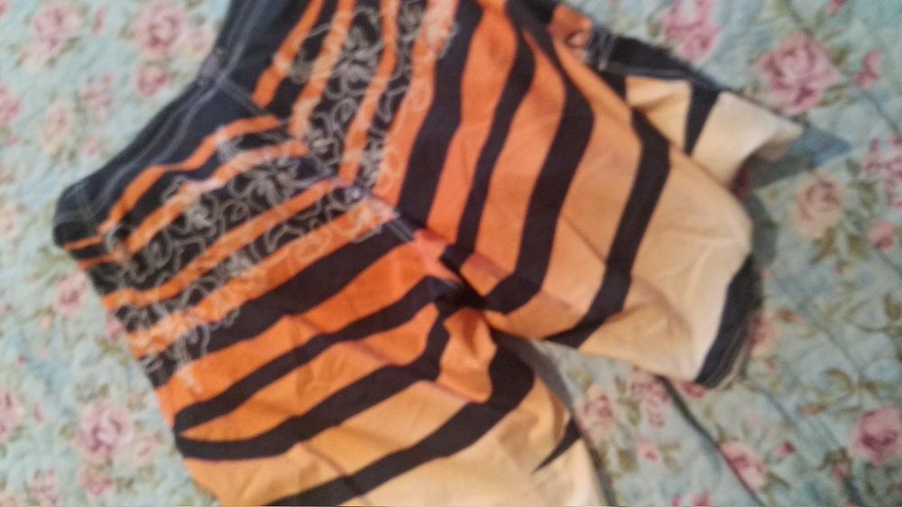 Calções de banho masculinos, novos, originais, modernos, bonitos