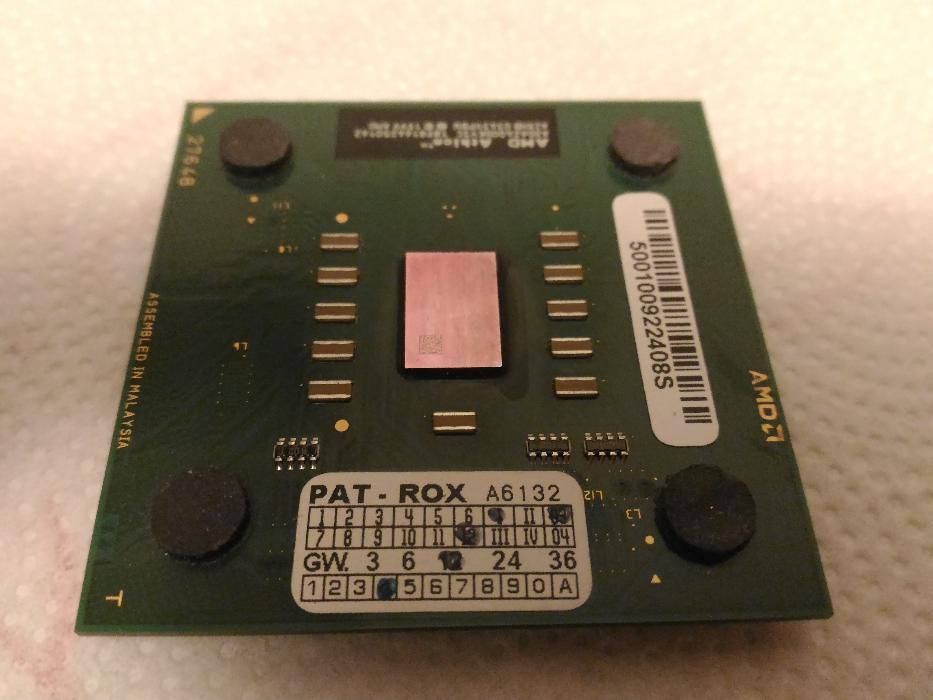 Procesor Athlon XP 2400+ 2 GHz i 6 sztuk pamięci DDR 128 MB - 512 MB