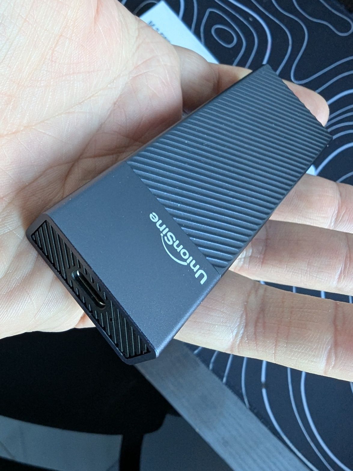 Карман зовнішній UnionSine M2 SSD Sata