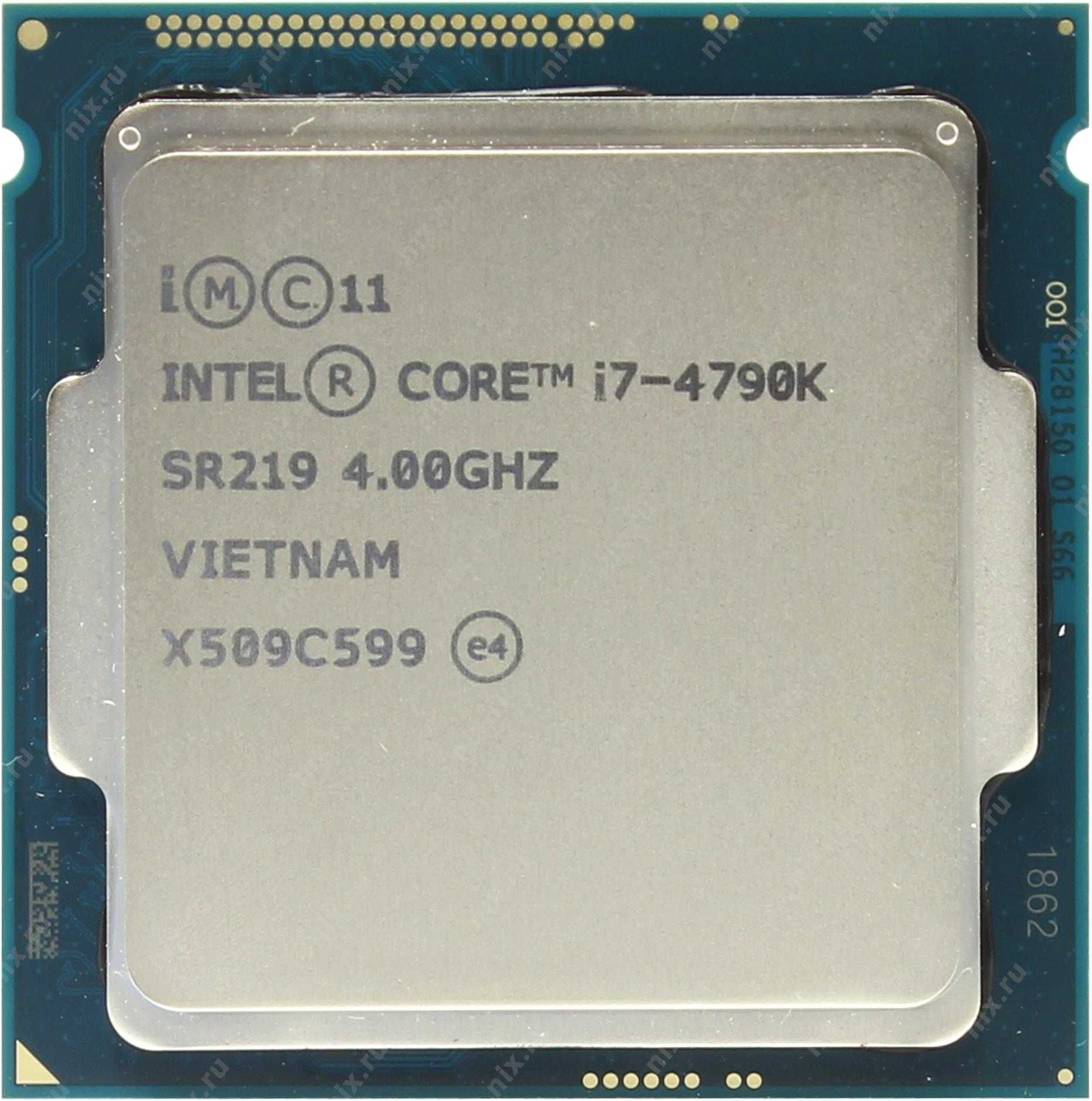 Intel Core i7 4790S|4790|4790K 3.6GHz/8Mb/s1150