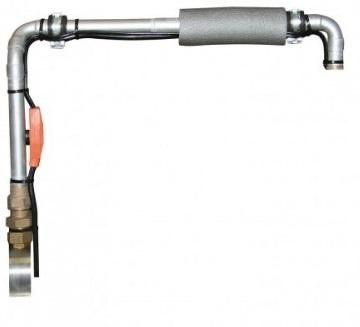 Kabel, przewód grzewczy do rur z termostatem, 8 m, 128W, Kerbl