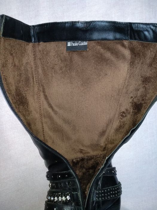 Сапоги р. 38 кожа евро зима